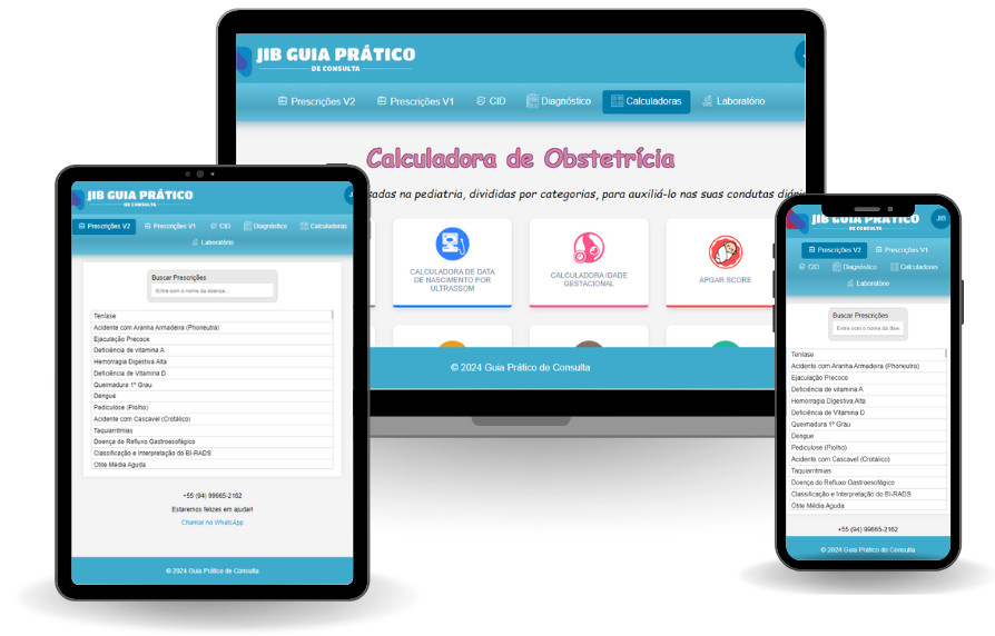 Dispositivos mostrando o JIB Guia Prático de Consulta